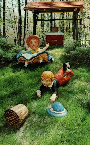 Deer Forest - Old Postcard (newer photo)